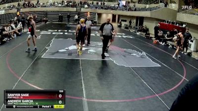 133 lbs Semis & 1st Wrestleback (8 Team) - Brandon Felix, Post Falls vs Luke Cline, Saint Pius X (Kansas City)