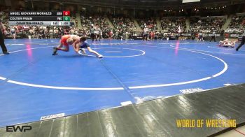 100 lbs Quarterfinal - Angel Giovanni Morales, Grindhouse vs Colter Frain, Powerhouse Wrestling Club