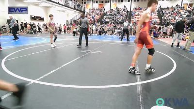 105 lbs Rr Rnd 2 - Owen Oleson, Checotah Matcats vs Maddox Rasavong, Pocola Youth Wrestling