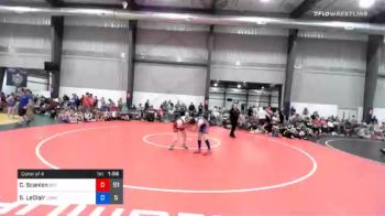 66 kg Consolation - Charlie Scanlon, Beca Gold vs Spencer LeClair, USAW Maine