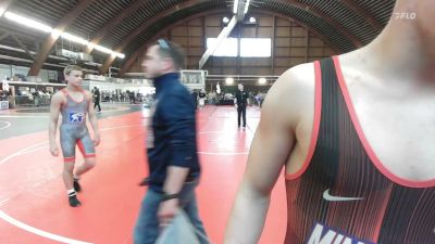 135A lbs Rr Rnd 3 - Justin Mullis, Journeymen vs Jack Dunn, Wild Buffalo Wrestling Club