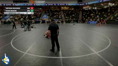 132 lbs Cons. Round 2 - Bryson Rockers, Paola HS vs Evan Marvin, Apple Valley