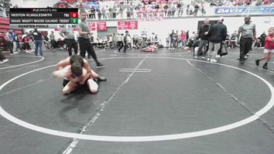 92 lbs Quarterfinal - Heston Klinglesmith, Perry Wrestling Academy vs Isaias `Mighty Mouse Galindo, Prodigy NDT