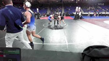 190 lbs Round Of 64 - Cole Grenier, Fairfield Warde vs Andrew Gegelishvili, Newtown