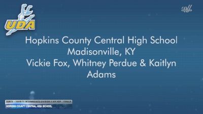 Hopkins County Central High School [2026 Dance - Varsity Intermediate Division II Hip Hop Finals] 2026 UDA National Dance Team Championship DII
