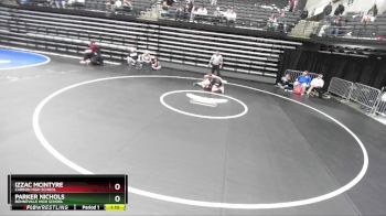 135 lbs Champ. Round 4 - Parker Nichols, Bonneville High School vs Izzac McIntyre, Carbon High School