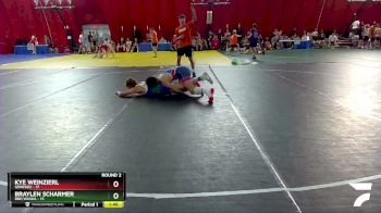 157 lbs Round 2 (4 Team) - Braylen Scharmer, BBE/Waska vs Kye Weinzierl, Geneseo