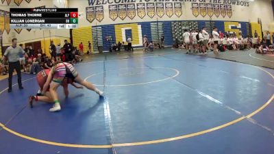 190 lbs Round 6 (8 Team) - Killian Lonergan, Black Hive vs Thomas Thorne, Alpha WC