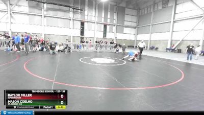 127-131 lbs Round 2 - Baylor Miller, Washington vs Mason Coelho, St. Maries WC