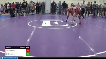 141 lbs Champ. Round 2 - Jesse Lemon, SVWC vs Brayton Crews, Hanover Hawkeye Youth Wrestlin