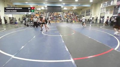 106 lbs Cons. Round 5 - Jonathan Quezada, Corona vs Luke Flores, Huntington Beach