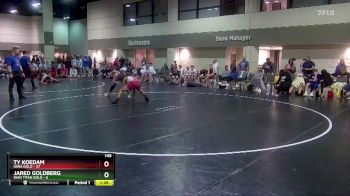 145 lbs Placement Matches (8 Team) - Ty Koedam, Iowa Gold vs Jared Goldberg, Ohio Titan Gold