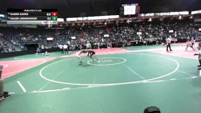 90 lbs Champ. Round 1 - Kaleb Linkinhoker, BLO2 vs Kasen Gates, MLW2