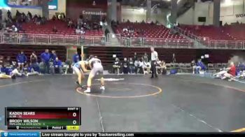 170 lbs Round 2 (8 Team) - Kaden Sears, Blair vs Brody Wilson, Papillion-La Vista South