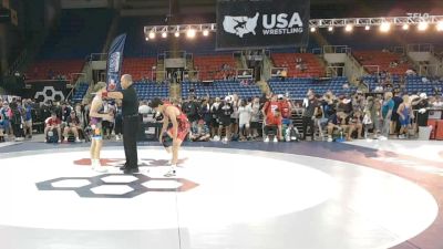 113 lbs Champ. Rd Of 128 - Mason Bruber, NE vs Carson Miles, AZ