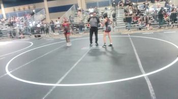 88 lbs Consi Of 8 #2 - Justejah Yockeman, Golden Backs MRTC vs Annie Gamero, Legends Of Gold LV