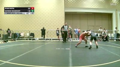 100 lbs Rr Rnd 2 - Ryan Rafal, Elite Force WC vs Kayson Shamhart, 1 On 1 Fight Academy