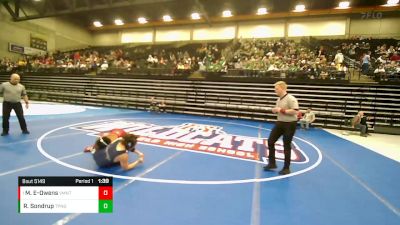 165 lbs Quarterfinal - Moses Espinoza-Owens, Viewmont vs Russell Sondrup, Timpanogos