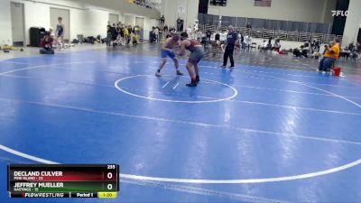 235 lbs Semis & 1st Wrestleback (8 Team) - Decland Culver, Pine Island vs Jeffrey Mueller, Hastings