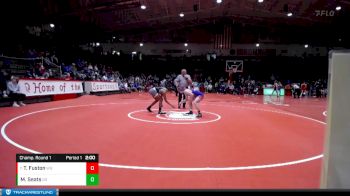 132 lbs Champ. Round 1 - Trey Fuston, Western Boone vs Max Seats, Beech Grove