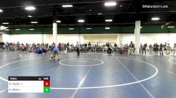 160 lbs Round Of 128 - Shawn Taylor, PA vs Andrew Reall, RI