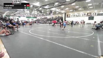 157 lbs Quarterfinal - Allen Diaz, Kearney Matcats vs Colin Weiss, Purler Wrestling Academy