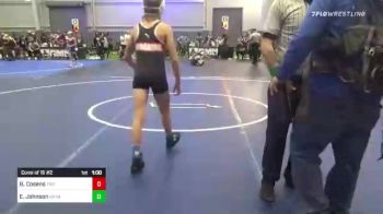 102 lbs Consi Of 16 #2 - Brayden Cosens, Triple Threat vs Elias Johnson, Garage Grinders