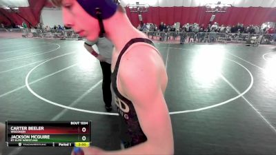 150 lbs Champ. Round 2 - Jackson McGuire, RT Elite Wrestling vs Carter Beeler, Wisconsin