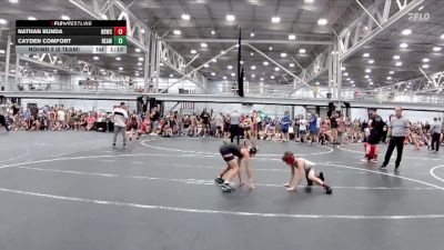 76 lbs Round 2 (8 Team) - Cayden Comfort, Revival Awakening vs Nathan Bunda, Barn Brothers WC