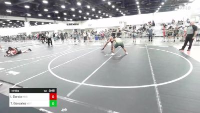 144 lbs Consolation - Isaias Garcia, Reign WC vs Tony Gonzalez, No Team