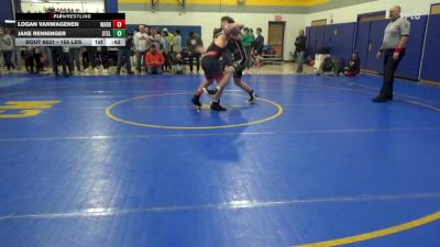 155 lbs Consy 7 - Logan VanWagenen, Warhawks vs Jake Renninger, Steller