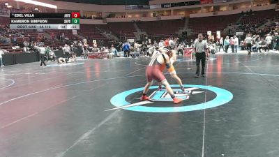 4A 175 lbs Cons. Round 2 - Edel Villa, Artesia vs Kameron Simpson, Shiprock