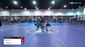 132 lbs Prelims - Grayson Taylor, Palm Harbor University High School Wrestling vs Jaden Williams, Cry Wolf Wrestling