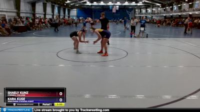 160 lbs Cons. Round 3 - Kara Kuge, Wisconsin Stevens Point vs Shaely Kunz, Cornell College