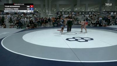 65 kg Cons. Rd Of 16 - Tyler Richardson, The Factory Wrestling Club vs Gabriella Perez, Florida