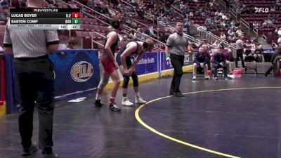 145 lbs Consi 4 - Lucas Boyer, Elizabeth Forward vs Easton Comp, Bishop McDevitt