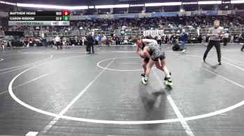100 lbs Quarterfinal - Matthew Hoag, Wichita Training Center vs Cason Rigdon, D3 Wc
