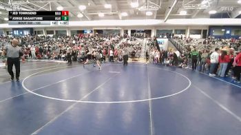 132 lbs Quarterfinal - Jorge Sagastume, Westlake vs Jed Townsend, Marsh Valley