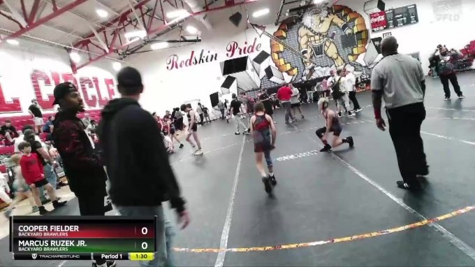Marcus Ruzek 80 lbs Round 3 - Marcus Ruzek Jr., Backyard Brawlers vs Cooper Fielder ...