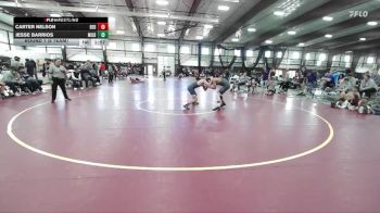 132 lbs Round 1 (8 Team) - Carter Nelson, Box Elder B vs Jesse Barrios, Millard B