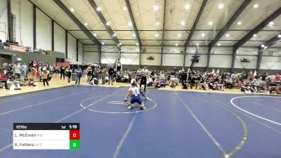 120 lbs Final - Lazarus McEwen, Mat Demon WC vs Koa Fetters, UP Outlaws