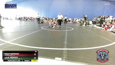 52 lbs Round 1 (4 Team) - Philip Espinosa, Firebird Elite vs Louie Bringus, OpenMats Wrestling Club