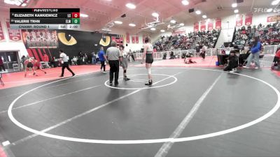 135 lbs Champ. Round 1 - Valerie Trhn, El Monte vs Elizabeth Kankiewicz, La Canada