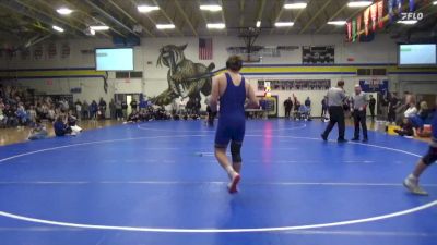 215 lbs Semifinal - Gatlin Rogers, Wilton vs Keason Louis, Benton Community