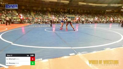 115 lbs Quarterfinal - Akeeah Mitchell, NM Gold vs Avery Massey, Greater Heights Wrestling