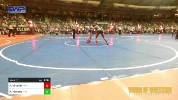 115 lbs Quarterfinal - Akeeah Mitchell, NM Gold vs Avery Massey, Greater Heights Wrestling
