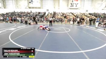 110 lbs 1st Place Match - Dallas Bohling, Crown City Wrestling Club vs Abby Hargarther, Ruthless Aggression Wrestling Club