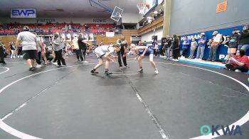 110 lbs Consolation - Jadyn Walker, Harrah Little League Wrestling vs Aislyn Buckner, El Reno Wrestling Club