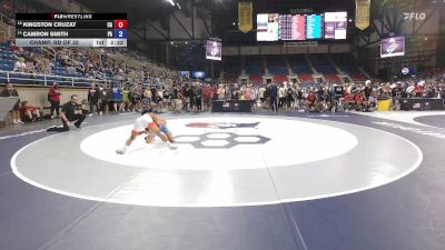 106 lbs Champ. Rd Of 32 - Kingston Cruzat, CA vs Camron Smith, PA