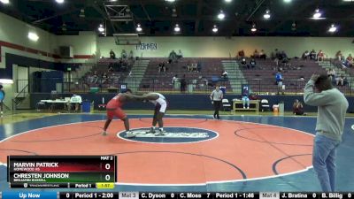 285 lbs Round 2 - Chresten Johnson, Benjamin Russell vs Marvin Patrick, Homewood Hs